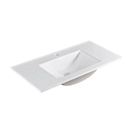 Vanessa Full Depth Poly-Marble Basin Top 900 fienza
