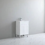 ACACIA SHAKER PVC Floor Vanity 600 Poseidon