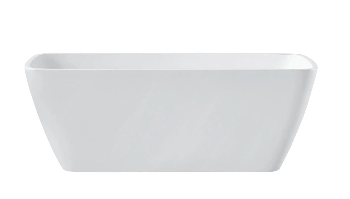 Venice Freestanding Bathtub - Gloss White mercioaustralia