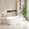 Venice Freestanding Bathtub - Gloss White mercioaustralia