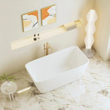 Venice Freestanding Bathtub - Gloss White mercioaustralia