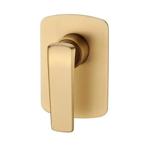 ESPERIA - Brushed Brass Wall Mixer Aquaperla