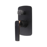 ESPERIA - Black & Rose Gold Diverter Mixer Aquaperla