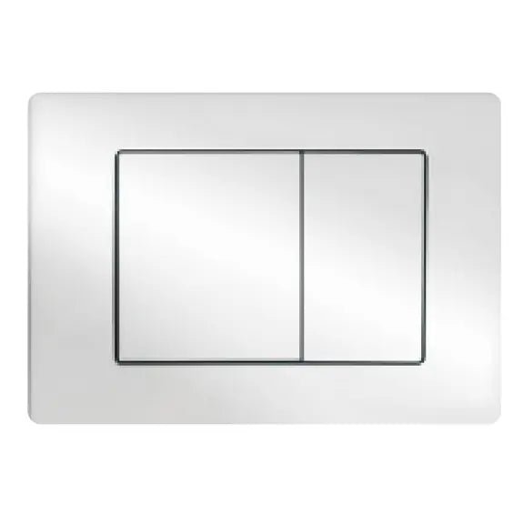 R&T In Wall Chrome Push Plate Poseidonbk