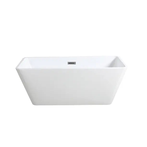 Qubist Gloss White Free Standing Bathtub 1195*670*580mm Poseidonbk