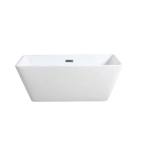 Qubist Gloss White Free Standing Bathtub 1195*670*580mm Poseidonbk