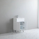 ACACIA SHAKER PVC Floor Vanity 600 Poseidon