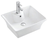 Zento 49S Semi-Pedestal Wall-Hung Basin mercioaustralia