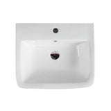 Zento 53S Semi-Pedestal Wall-Hung Basin mercioaustralia