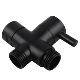 Black Bidet Diverter Aquaperla