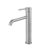 LUCID PIN - Brushed Nickel Basin Mixer Aquaperla