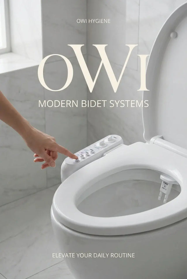 OWI Bidet Attachment for Toilet, Non Electric, Easy to Install OWI