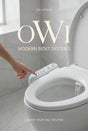 OWI Bidet Attachment for Toilet, Non Electric, Easy to Install OWI