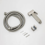 Brushed Nickel Brass Toilet Bidet Aquaperla