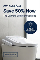 OWI Non-Electric Bidet Toilet Seat Technology From Korea OWI