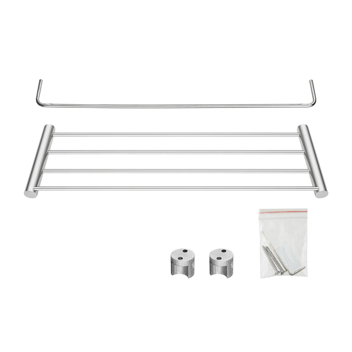 Chrome Showel Shelf Aquaperla