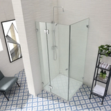 Corner Frameless Shower Screen ozcovey