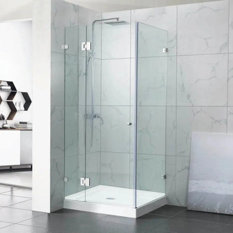 Corner Frameless Shower Screen ozcovey
