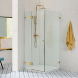Corner Frameless Shower Screen ozcovey