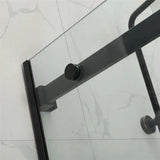 Frameless Adjustable Over Bath Wall to Wall Sliding Shower Screen ozcovey