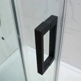 Frameless Adjustable Over Bath Wall to Wall Sliding Shower Screen ozcovey