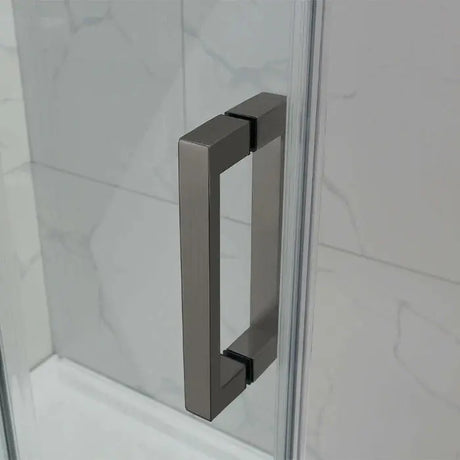 Frameless Adjustable Over Bath Wall to Wall Sliding Shower Screen ozcovey