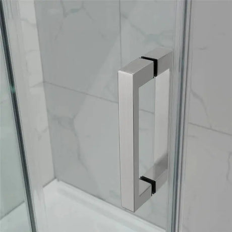 Frameless Adjustable Over Bath Wall to Wall Sliding Shower Screen ozcovey
