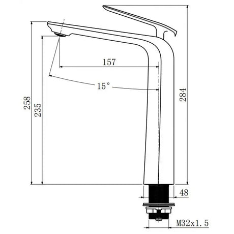 ESPERIA - Brushed Nickel Basin Mixer Aquaperla