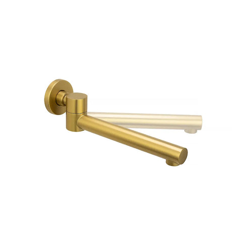 Brushed Brass Swivel Spout Aquaperla