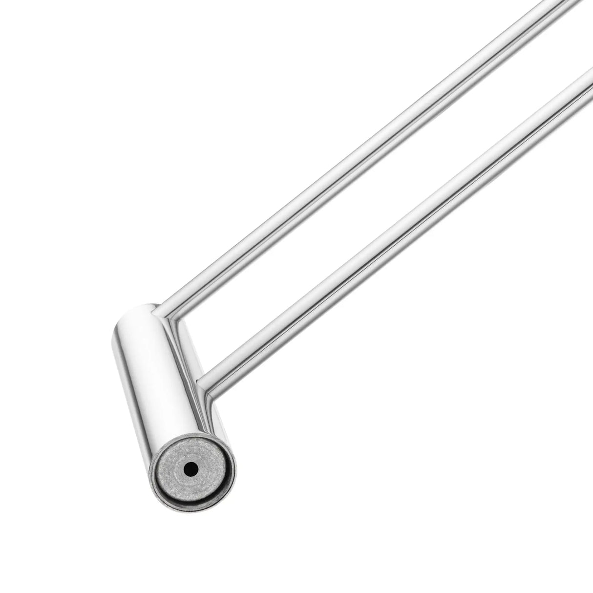 600mm Chrome Double Towel Rail Aquaperla