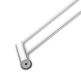 600mm Chrome Double Towel Rail Aquaperla