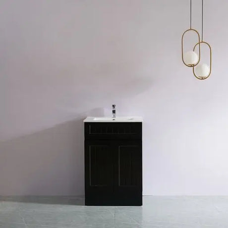 ACACIA SHAKER PVC Floor Vanity 600 Poseidon