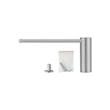 Brushed Nickel Toilet Paper Holder Aquaperla