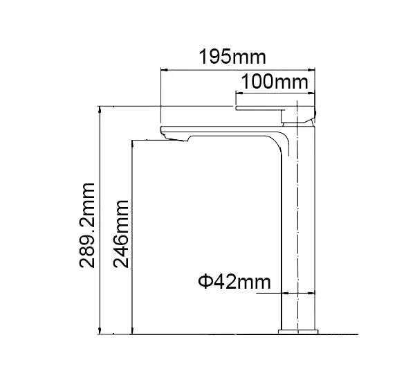 IVANO - Chrome Basin Mixer Aquaperla