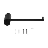 Black Toilet Paper Holder Aquaperla