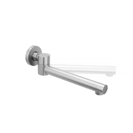 Brushed Nickel Swivel Spout Aquaperla