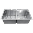 Stainless Steel Double Bowl Sink 775*450*235mm Poseidonbk