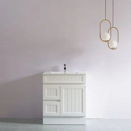 ACACIA SHAKER PVC Floor Vanity 750 Poseidon