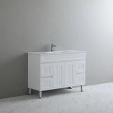 ACACIA SHAKER PVC Floor Vanity 1200mm (Single Bowl) Poseidon