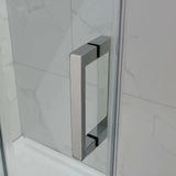 Frameless Adjustable Wall to Wall Sliding Shower Screen ozcovey