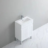 ACACIA SHAKER PVC Floor Vanity 600 Poseidon