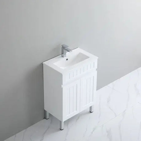 ACACIA SHAKER PVC Floor Vanity 600 Poseidon